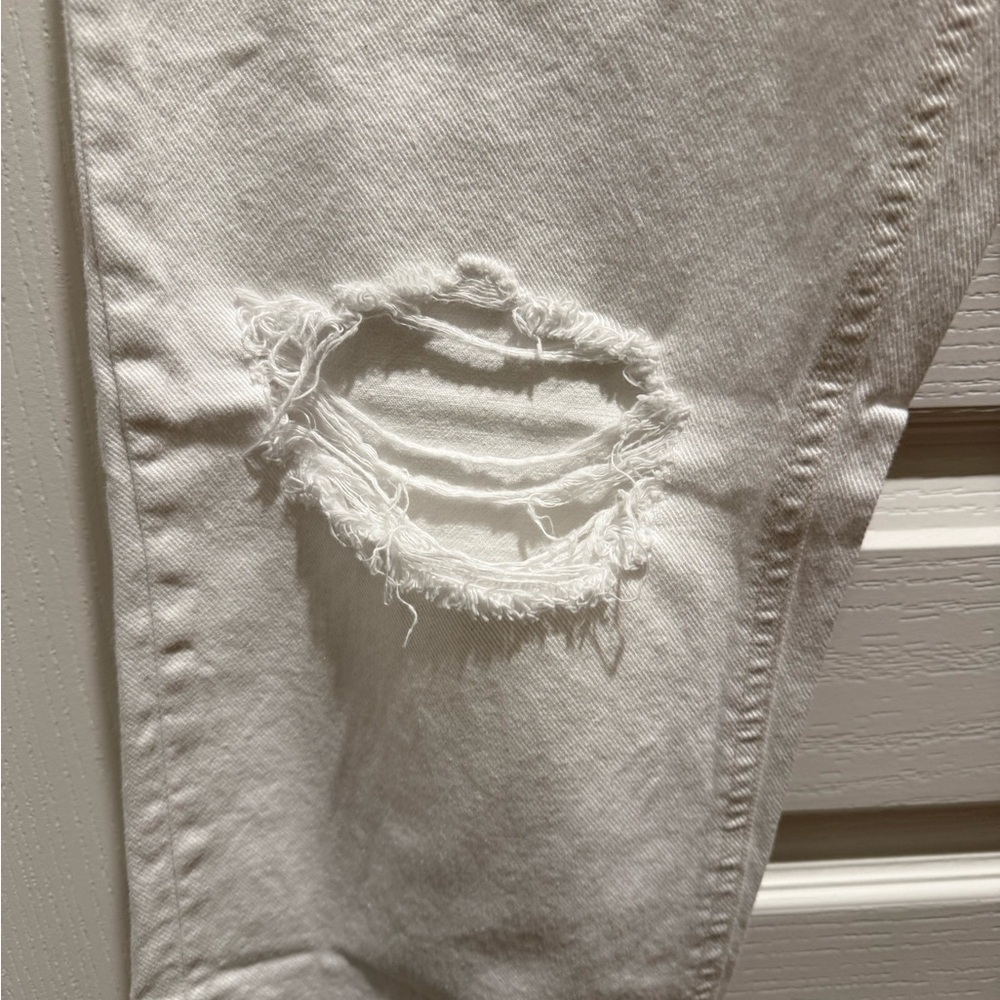 Gap the girlfriend jean optic white sz 28/6R - Picture 6 of 11